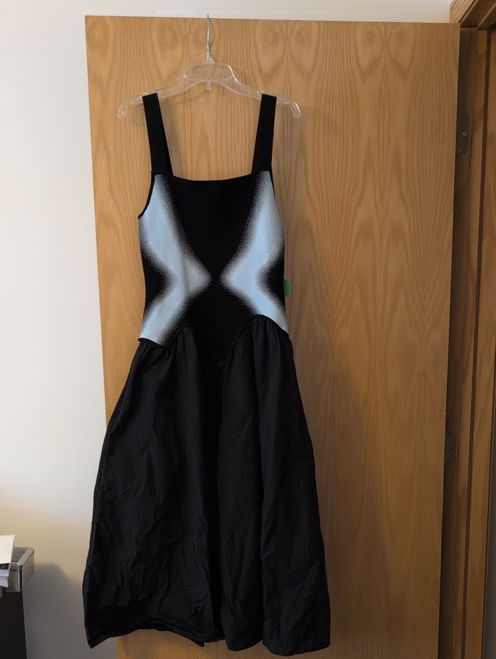 PH5 Mushu Mixed Media Tank Dress Black S